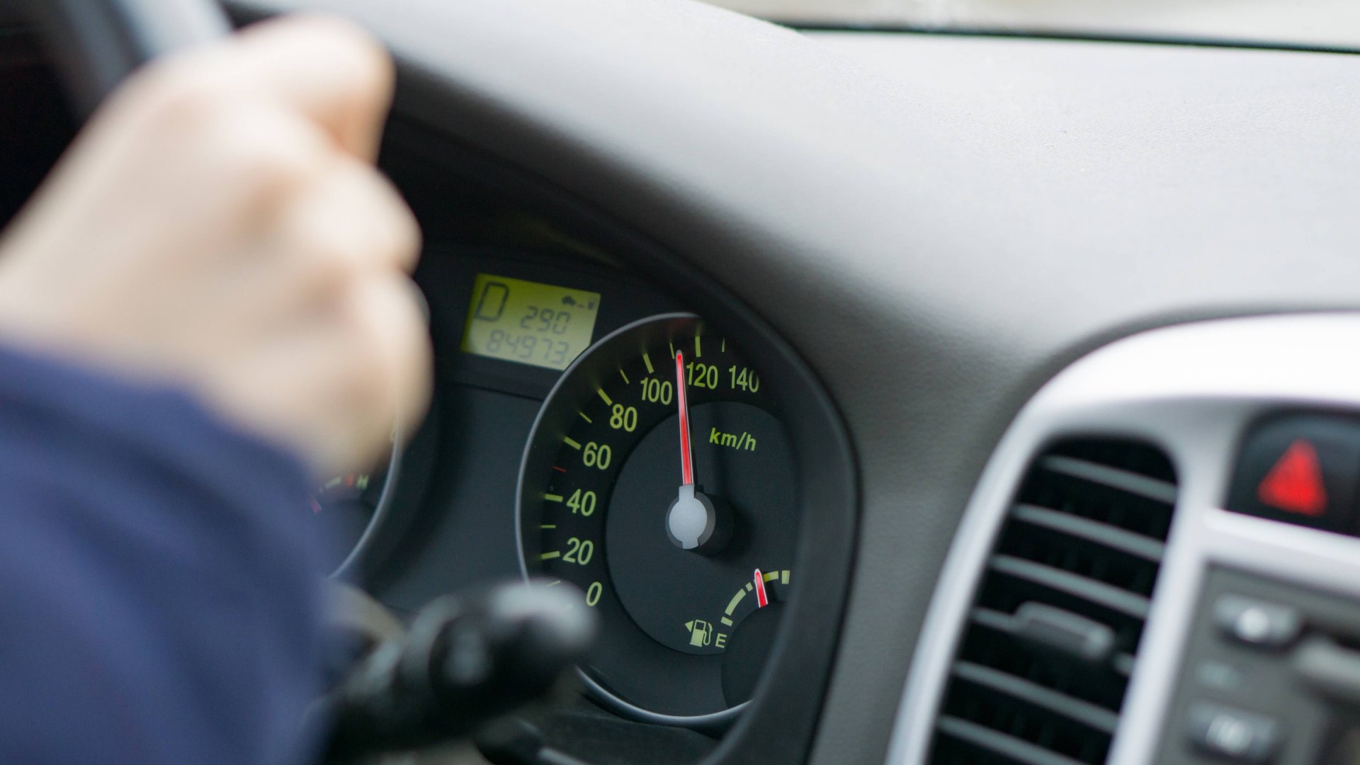 Sanción por exceso de velocidad