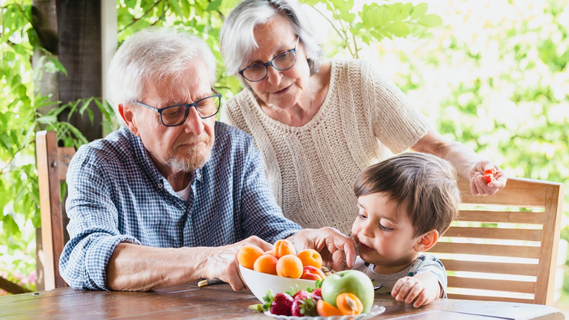Visitas entre abuelos y nietos
