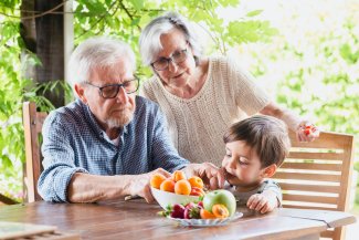 Visitas entre abuelos y nietos